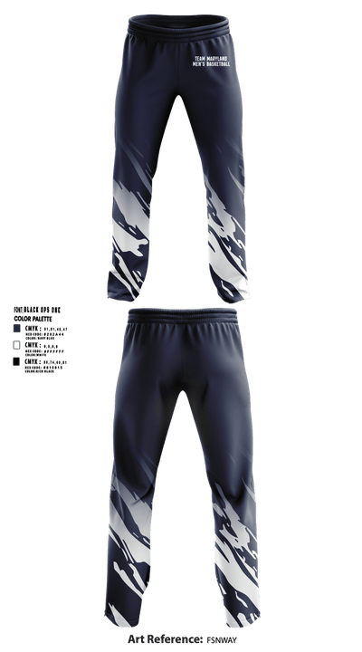 Team Maryland 84723451 Sweatpants - 1