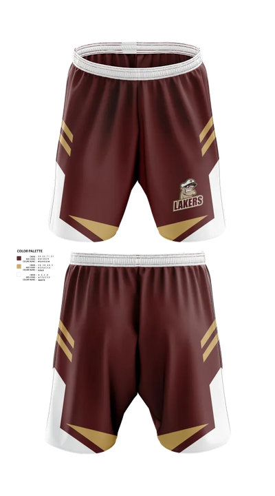 Pymatuning Valley Lakers 25226267 Athletic Shorts With Pockets - 21