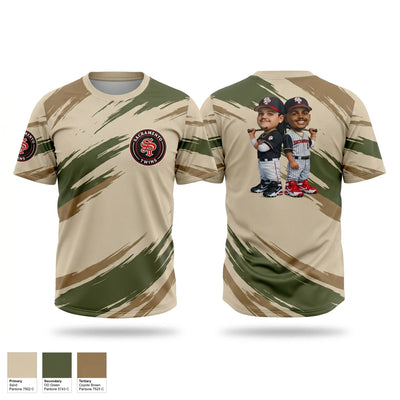 Sacramento Twins Soft Poly Tee Cotton Like Feel - 1