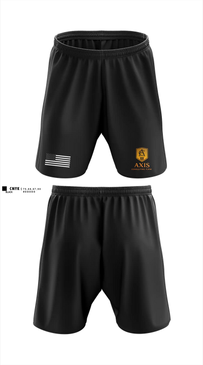 Axis Consulting Firm LLC Athletic Shorts With Pockets - 5