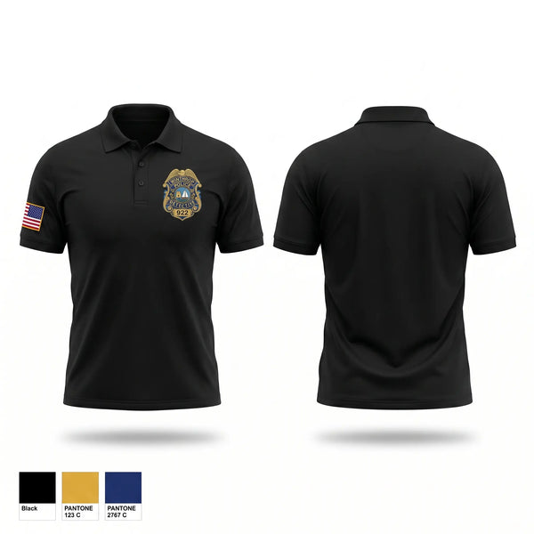 Short Sleeve Performance Polo, Winthrop Police Detectives, Police, Teamtime, Team time, sublimation, custom sports apparel, team uniforms, spirit wear, spiritwear, sports uniforms, custom shirts, team store, custom team store, fundraiser sports, apparel fundraiser