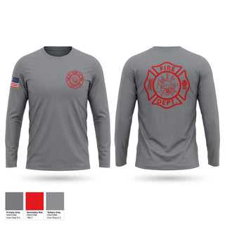 Long Sleeve Performance Shirt, Highway 15 South, Fire Department, Teamtime, Team time, sublimation, custom sports apparel, team uniforms, spirit wear, spiritwear, sports uniforms, custom shirts, team store, custom team store, fundraiser sports, apparel fundraiser