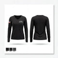 Springfield Police Division 12465966 Women's Long Sleeve V-neck Shirt - 1