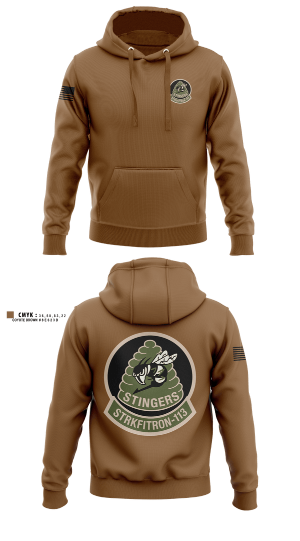 Hoodie, VFA-113, Navy, Teamtime, Team time, sublimation, custom sports apparel, team uniforms, spirit wear, spiritwear, sports uniforms, custom shirts, team store, custom team store, fundraiser sports, apparel fundraiser