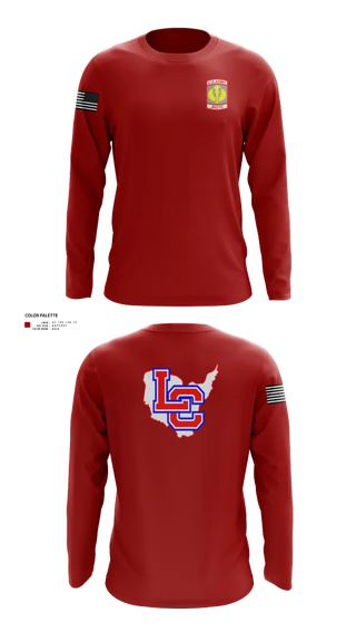 Long Sleeve Performance Shirt, Lewis County Lions, , Teamtime, Team time, sublimation, custom sports apparel, team uniforms, spirit wear, spiritwear, sports uniforms, custom shirts, team store, custom team store, fundraiser sports, apparel fundraiser