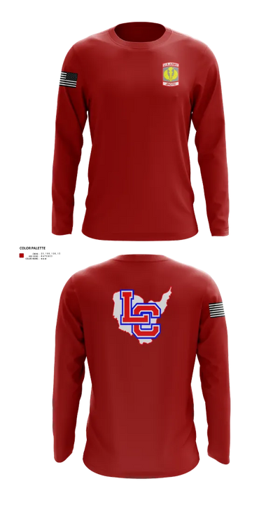 Lewis County Lions 17232794 Long Sleeve Performance Shirt 11