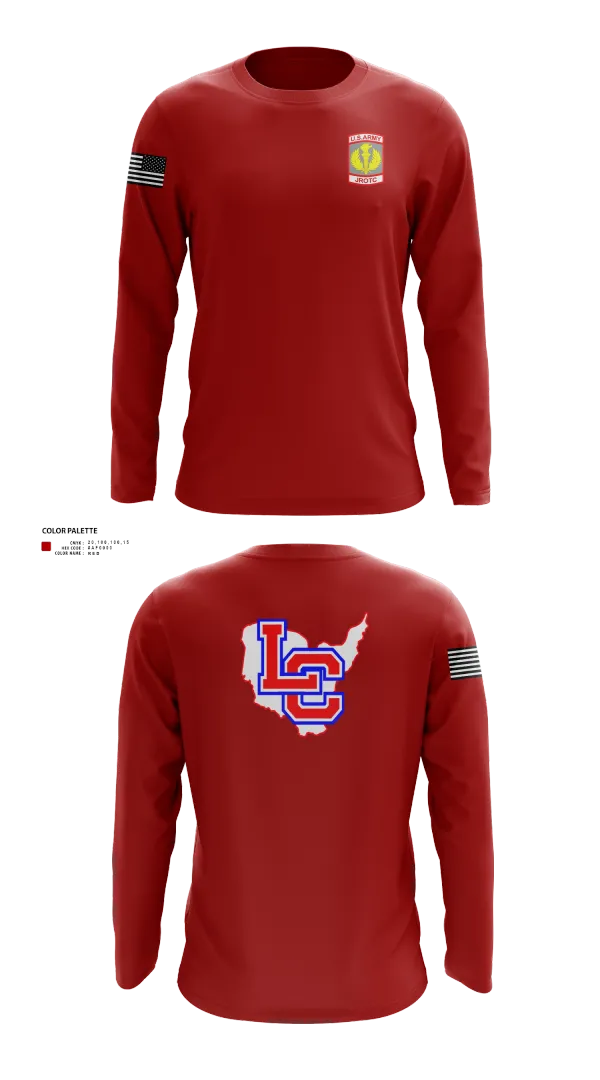 Long Sleeve Performance Shirt, Lewis County Lions, , Teamtime, Team time, sublimation, custom sports apparel, team uniforms, spirit wear, spiritwear, sports uniforms, custom shirts, team store, custom team store, fundraiser sports, apparel fundraiser