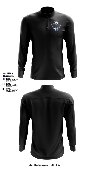 North Chesapeake Football Club Quarter Zip Jacket - 6