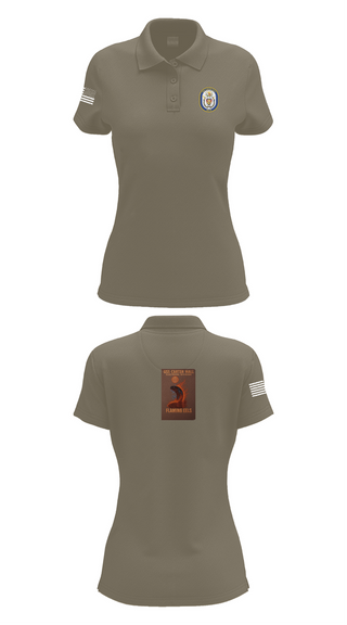 Womens Short Sleeve Performance Polo, Uss Carter Hall, , Teamtime, Team time, sublimation, custom sports apparel, team uniforms, spirit wear, spiritwear, sports uniforms, custom shirts, team store, custom team store, fundraiser sports, apparel fundraiser