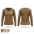 USS Bainbridge Weapons Department Old School Cotton Feel Shirt - 1