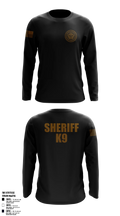 Webster County Sheriff's Office 9252814 Long Sleeve Performance Shirt - 10