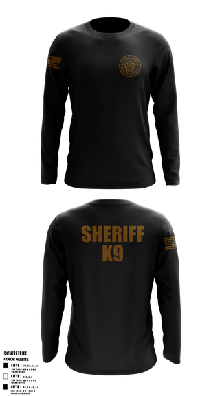 Long Sleeve Performance Shirt, Webster County Sheriff's Office, Police, Teamtime, Team time, sublimation, custom sports apparel, team uniforms, spirit wear, spiritwear, sports uniforms, custom shirts, team store, custom team store, fundraiser sports, apparel fundraiser