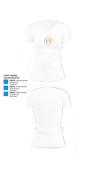 Womens Short Sleeve Vneck Shirt, Y&T Transport LLC, Golf, Teamtime, Team time, sublimation, custom sports apparel, team uniforms, spirit wear, spiritwear, sports uniforms, custom shirts, team store, custom team store, fundraiser sports, apparel fundraiser