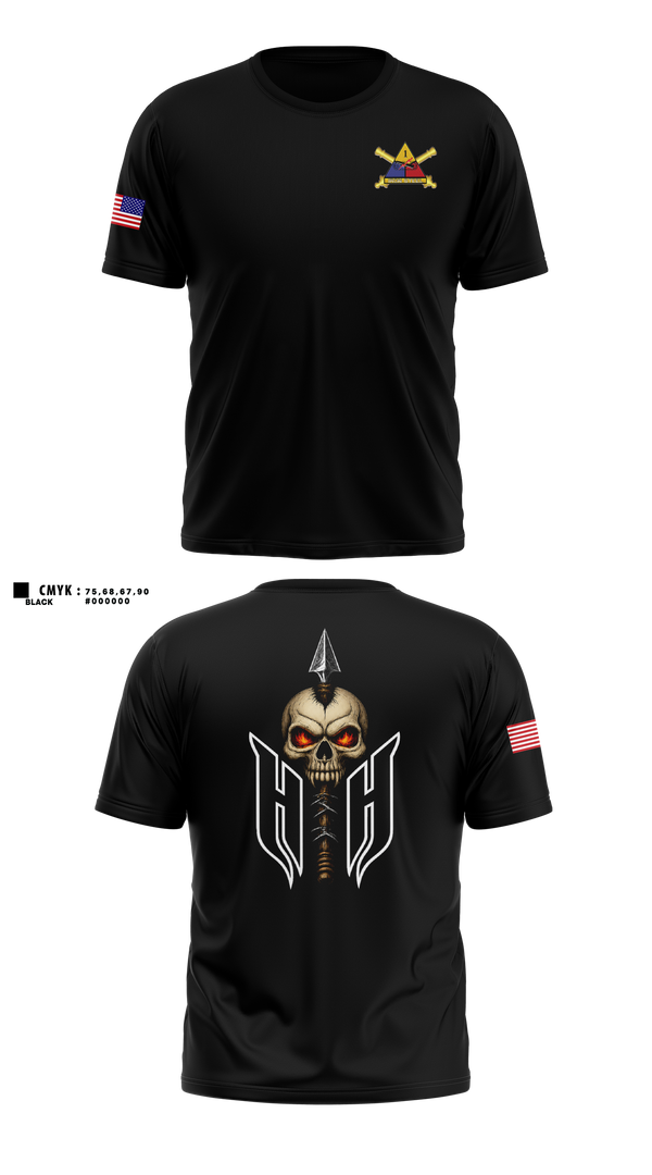Short Sleeve Performance Shirt, 1AD DIVARTY HHB, Army, Teamtime, Team time, sublimation, custom sports apparel, team uniforms, spirit wear, spiritwear, sports uniforms, custom shirts, team store, custom team store, fundraiser sports, apparel fundraiser