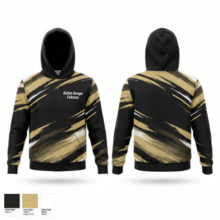 Hoodie, Baton Rouge Falcons, Women's Basketball, Teamtime, Team time, sublimation, custom sports apparel, team uniforms, spirit wear, spiritwear, sports uniforms, custom shirts, team store, custom team store, fundraiser sports, apparel fundraiser