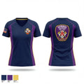 Sabinal Volunteer Fire Department 12517194 Women's Short Sleeve V-neck Shirt - 1