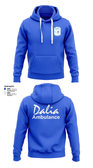 Hoodie, Dalia Ambulance Service, EMS/EMT, Teamtime, Team time, sublimation, custom sports apparel, team uniforms, spirit wear, spiritwear, sports uniforms, custom shirts, team store, custom team store, fundraiser sports, apparel fundraiser
