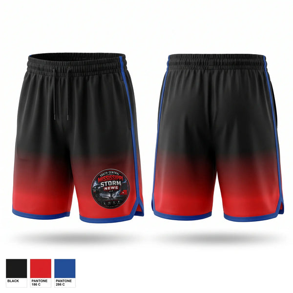 Athletic Shorts With Pockets, South central Mississippi storm chasers, , Teamtime, Team time, sublimation, custom sports apparel, team uniforms, spirit wear, spiritwear, sports uniforms, custom shirts, team store, custom team store, fundraiser sports, apparel fundraiser