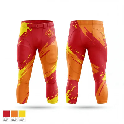 FLAME NM 17353635 Football Pants - 1