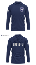 Texas Emergency Medical Task Force Long Sleeve Performance Shirt with hood - 6