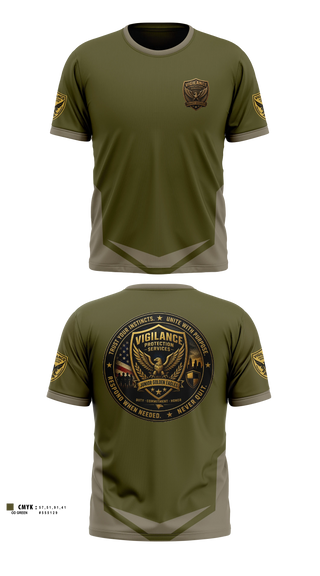 Short Sleeve Performance Shirt, Vigilance Protection Services, , Teamtime, Team time, sublimation, custom sports apparel, team uniforms, spirit wear, spiritwear, sports uniforms, custom shirts, team store, custom team store, fundraiser sports, apparel fundraiser