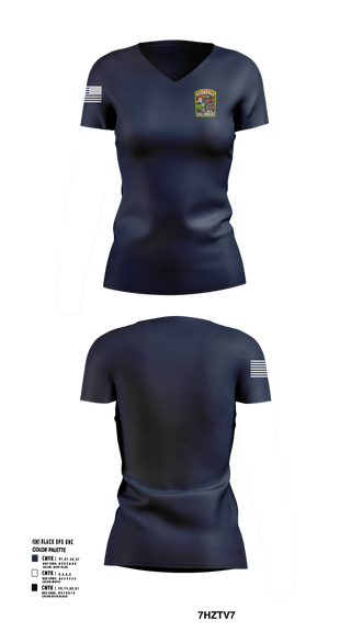 Womens Short Sleeve Vneck Shirt, Avondale, , Teamtime, Team time, sublimation, custom sports apparel, team uniforms, spirit wear, spiritwear, sports uniforms, custom shirts, team store, custom team store, fundraiser sports, apparel fundraiser