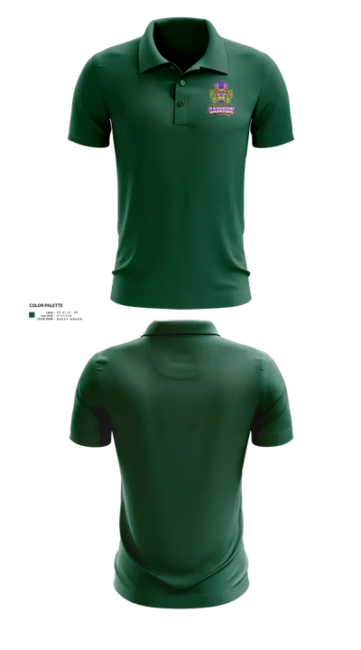 Polish Hill Rainbow Warriors 46803430 Short Sleeve Performance Polo - 30