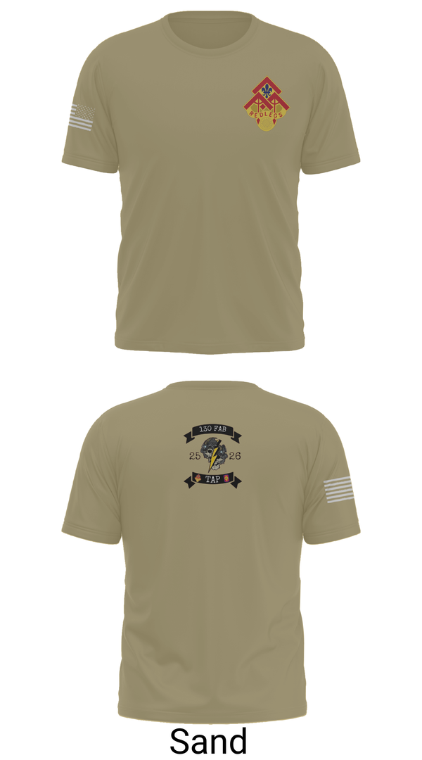 Short Sleeve Performance Shirt, 130th FAB Target Acquisition Platoon, , Teamtime, Team time, sublimation, custom sports apparel, team uniforms, spirit wear, spiritwear, sports uniforms, custom shirts, team store, custom team store, fundraiser sports, apparel fundraiser