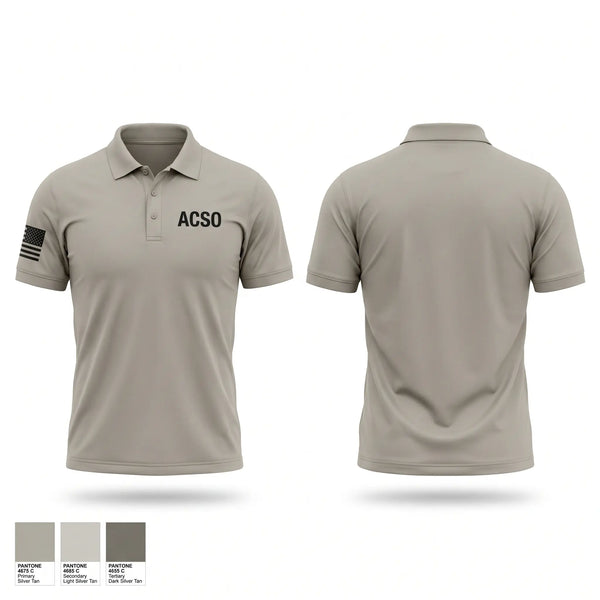 Short Sleeve Performance Polo, ACSO, Police, Teamtime, Team time, sublimation, custom sports apparel, team uniforms, spirit wear, spiritwear, sports uniforms, custom shirts, team store, custom team store, fundraiser sports, apparel fundraiser