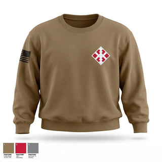Crew Neck Sweatshirt, 450th EN CO, Army, Teamtime, Team time, sublimation, custom sports apparel, team uniforms, spirit wear, spiritwear, sports uniforms, custom shirts, team store, custom team store, fundraiser sports, apparel fundraiser