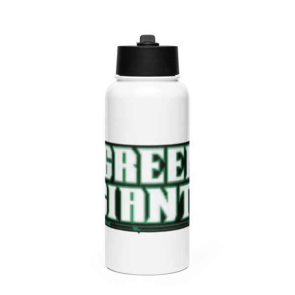 MN Green Giants Stainless Steel Water Bottle with a Straw Lid