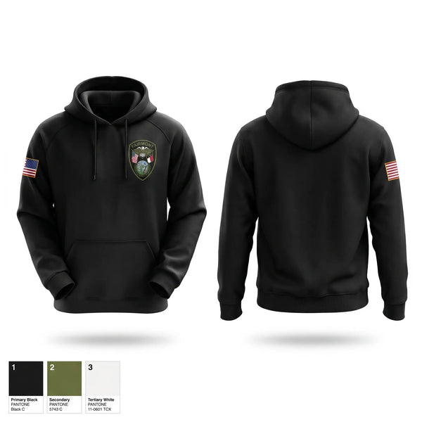 Hoodie, Fairmont Police Department, Police, Teamtime, Team time, sublimation, custom sports apparel, team uniforms, spirit wear, spiritwear, sports uniforms, custom shirts, team store, custom team store, fundraiser sports, apparel fundraiser