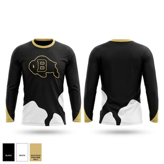 Long Sleeve Performance Shirt, Buffalo Bison, Spirit Store, Teamtime, Team time, sublimation, custom sports apparel, team uniforms, spirit wear, spiritwear, sports uniforms, custom shirts, team store, custom team store, fundraiser sports, apparel fundraiser