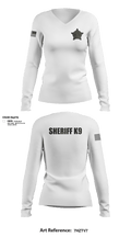 HCSO 2025 51399711 Women's Long Sleeve V-neck Shirt - 1