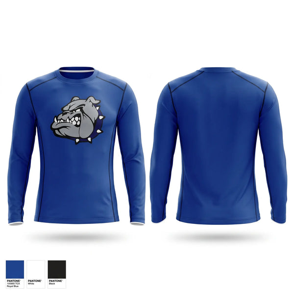 Long Sleeve Performance Shirt, Columbia Hoyas Elite, Men's Basketball, Teamtime, Team time, sublimation, custom sports apparel, team uniforms, spirit wear, spiritwear, sports uniforms, custom shirts, team store, custom team store, fundraiser sports, apparel fundraiser