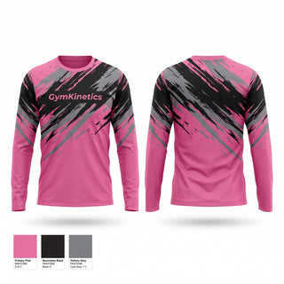Long Sleeve Performance Shirt, Gym-Kinetics, Spirit Store, Teamtime, Team time, sublimation, custom sports apparel, team uniforms, spirit wear, spiritwear, sports uniforms, custom shirts, team store, custom team store, fundraiser sports, apparel fundraiser