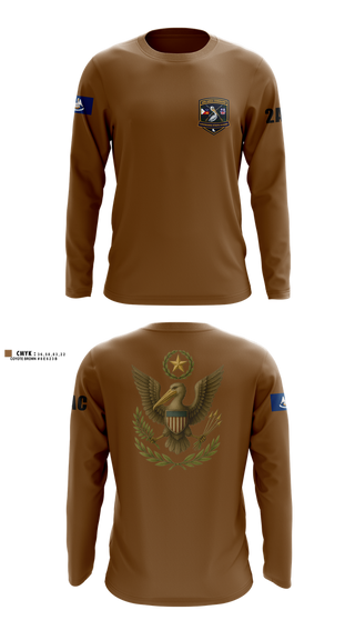 Long Sleeve Performance Shirt, 2nd Area Command (LASG), , Teamtime, Team time, sublimation, custom sports apparel, team uniforms, spirit wear, spiritwear, sports uniforms, custom shirts, team store, custom team store, fundraiser sports, apparel fundraiser