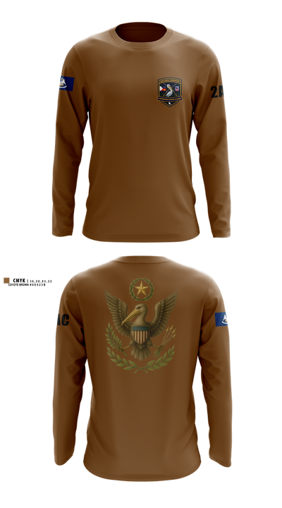 2nd Area Command (LASG) 22511039 Long Sleeve Performance Shirt 1