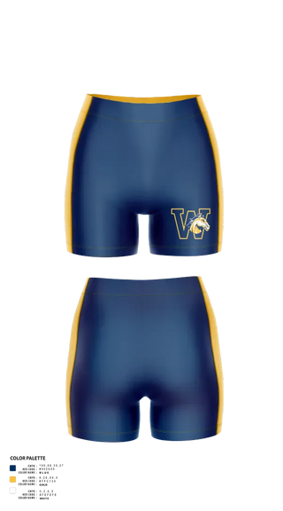 Womens Compression Shorts, Walnut High School Tennis, Tennis, Teamtime, Team time, sublimation, custom sports apparel, team uniforms, spirit wear, spiritwear, sports uniforms, custom shirts, team store, custom team store, fundraiser sports, apparel fundraiser