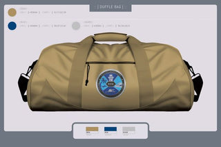 Duffle Bag, Airport Operations Control Center, Fire Department, Teamtime, Team time, sublimation, custom sports apparel, team uniforms, spirit wear, spiritwear, sports uniforms, custom shirts, team store, custom team store, fundraiser sports, apparel fundraiser