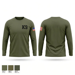 Long Sleeve Performance Shirt, K9, Police, Teamtime, Team time, sublimation, custom sports apparel, team uniforms, spirit wear, spiritwear, sports uniforms, custom shirts, team store, custom team store, fundraiser sports, apparel fundraiser