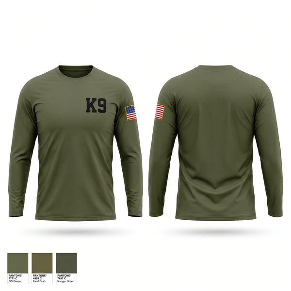 Long Sleeve Performance Shirt, K9, Police, Teamtime, Team time, sublimation, custom sports apparel, team uniforms, spirit wear, spiritwear, sports uniforms, custom shirts, team store, custom team store, fundraiser sports, apparel fundraiser