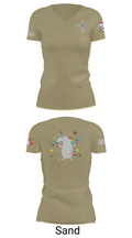 Bussy Squad 89240186 Women's Short Sleeve V-neck Shirt - 88