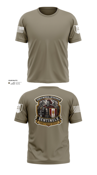 Short Sleeve Performance Shirt, 528th MED DET COSC, Army, Teamtime, Team time, sublimation, custom sports apparel, team uniforms, spirit wear, spiritwear, sports uniforms, custom shirts, team store, custom team store, fundraiser sports, apparel fundraiser