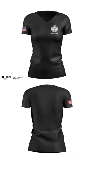 Womens Short Sleeve Vneck Shirt, SOJ37 SOCNORTH, Army, Teamtime, Team time, sublimation, custom sports apparel, team uniforms, spirit wear, spiritwear, sports uniforms, custom shirts, team store, custom team store, fundraiser sports, apparel fundraiser