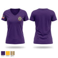 Upper Moreland Fire Department 34614130 Women's Short Sleeve V-neck Shirt - 1