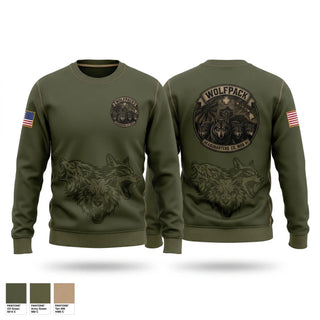 Crew Neck Sweatshirt, Headquarters Company, MRB HI, Army, Teamtime, Team time, sublimation, custom sports apparel, team uniforms, spirit wear, spiritwear, sports uniforms, custom shirts, team store, custom team store, fundraiser sports, apparel fundraiser
