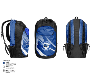 Gear Bag, Denmark Tech Panthers, Baseball, Teamtime, Team time, sublimation, custom sports apparel, team uniforms, spirit wear, spiritwear, sports uniforms, custom shirts, team store, custom team store, fundraiser sports, apparel fundraiser