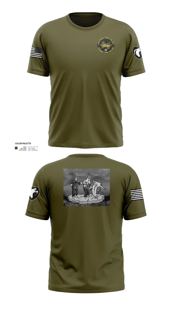 Old School Cotton Feel Shirt, 5th ANGLICO, , Teamtime, Team time, sublimation, custom sports apparel, team uniforms, spirit wear, spiritwear, sports uniforms, custom shirts, team store, custom team store, fundraiser sports, apparel fundraiser