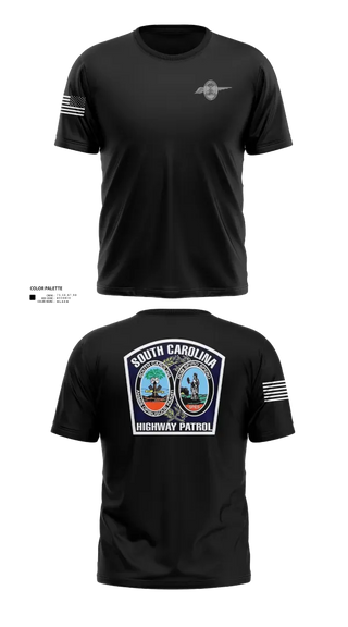 Short Sleeve Performance Shirt, South Carolina highway patrol, Police, Teamtime, Team time, sublimation, custom sports apparel, team uniforms, spirit wear, spiritwear, sports uniforms, custom shirts, team store, custom team store, fundraiser sports, apparel fundraiser